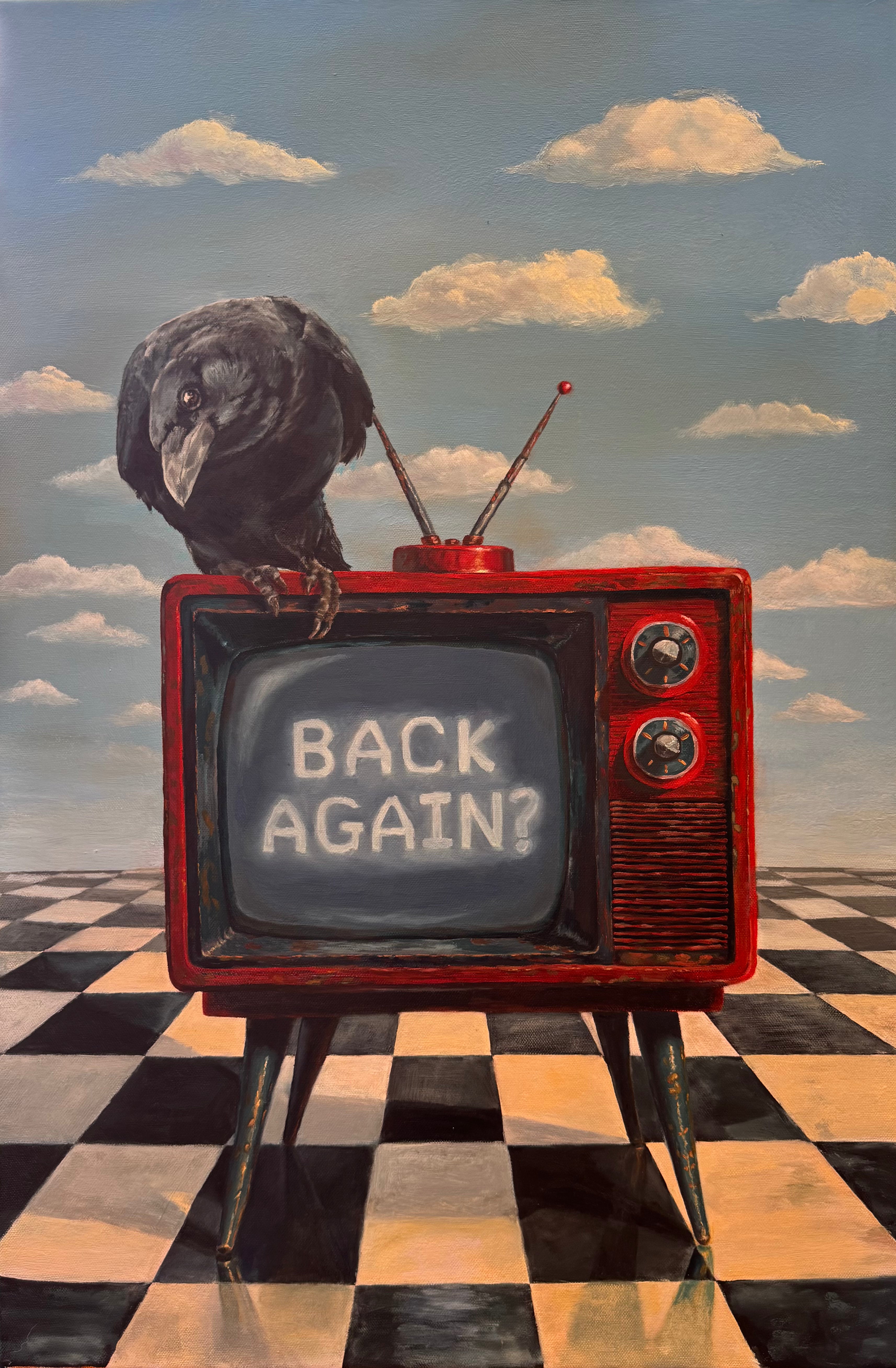 "Back Again Friend" Giclee Fine Art Print
